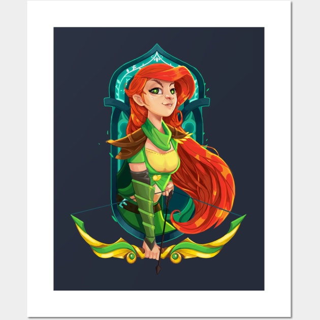 Windranger Wall Art by abelabells